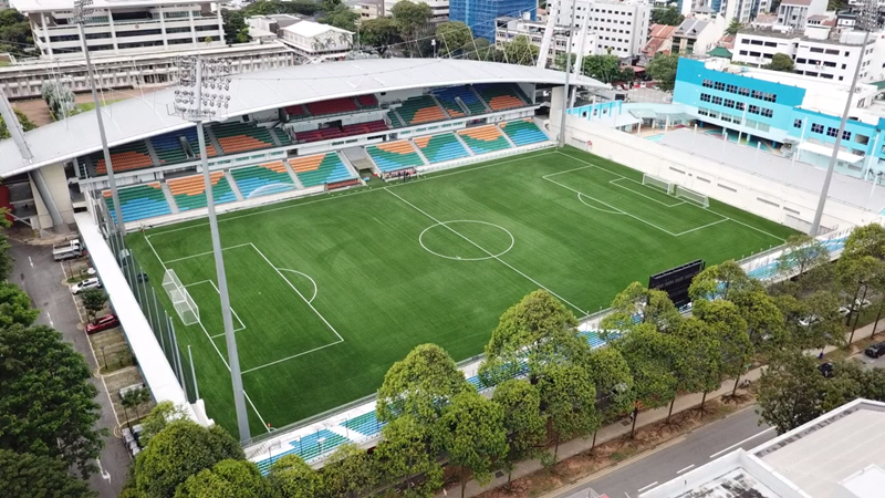 Evolution Pro Football pitch at Jalan Besar Stadium in Singapore -  GreenFields